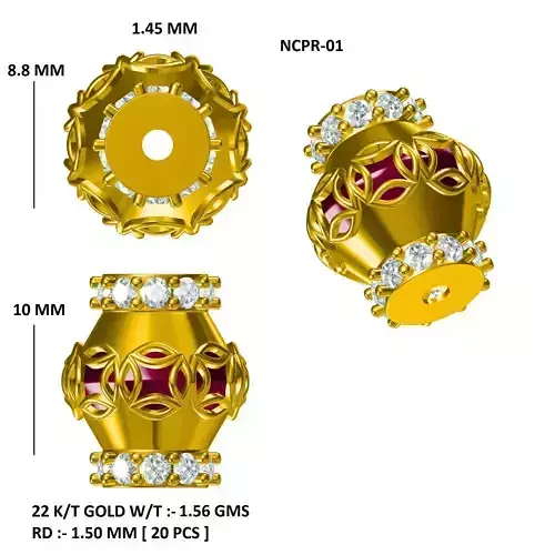 140 beads ball para bulk collection 3D print model