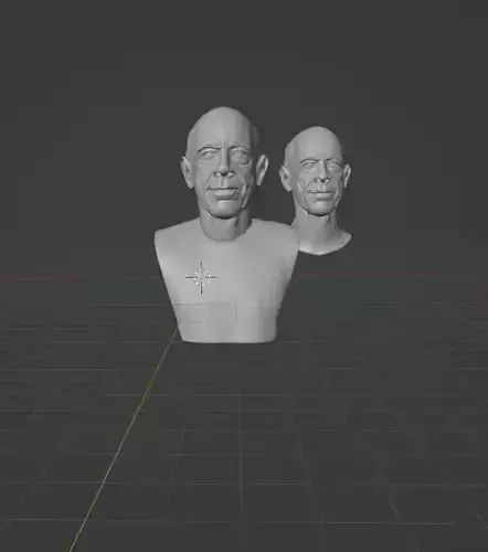 JK Simmons 3D print model