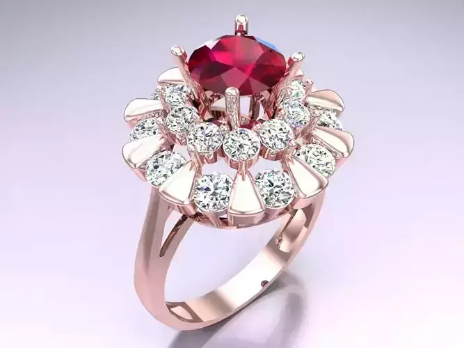 Diamond Ring - Womens Rings - SN813