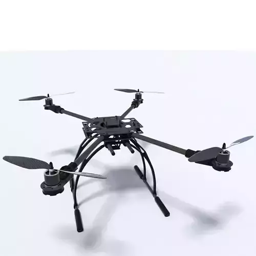 quadcopter with four propellers