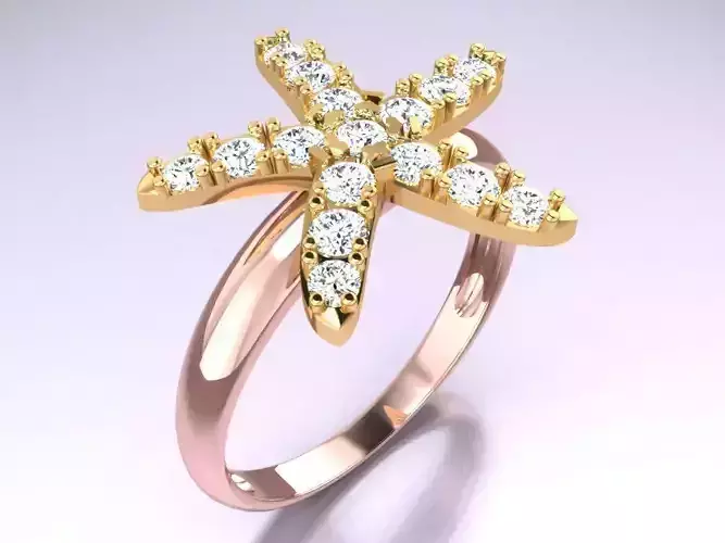 Star Ring - Womens Rings - SN858