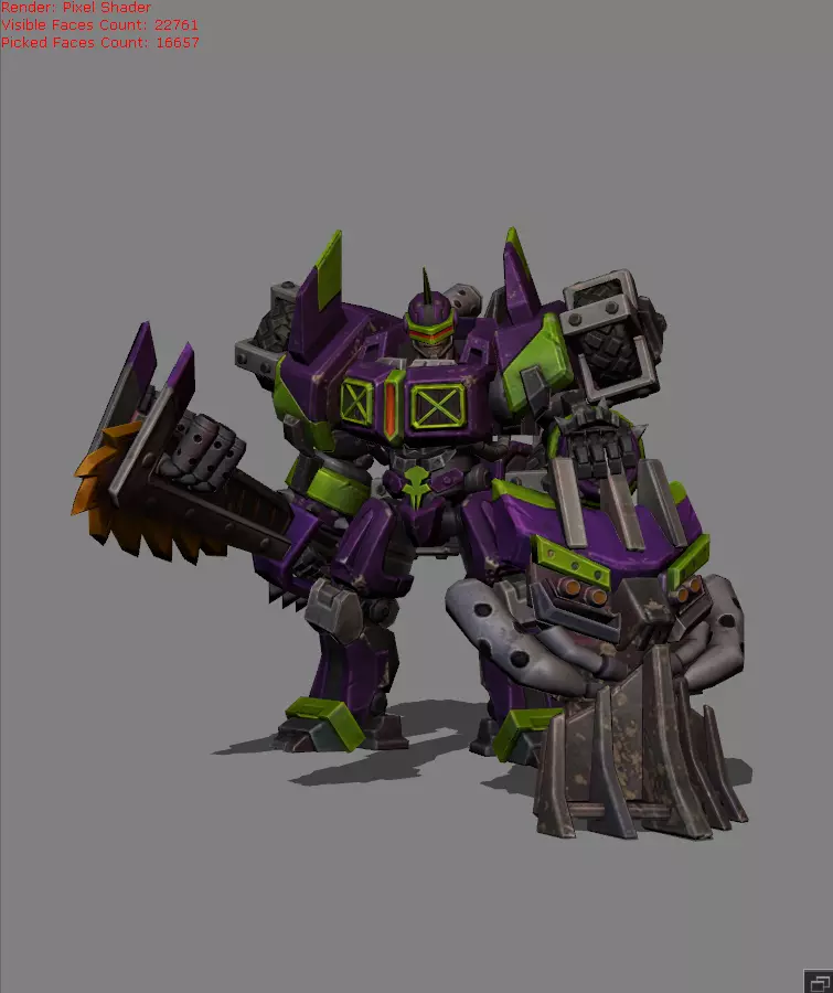 Johnson Death Ride Skin Low-poly 3D model