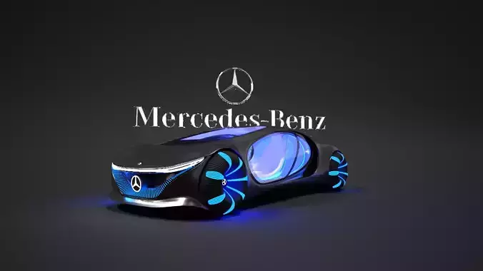 Mercedes-Benz Vision AVTR Concept 2020 3D model