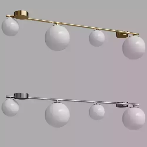 Lamp Cristallo Uvol Low-poly 3D model