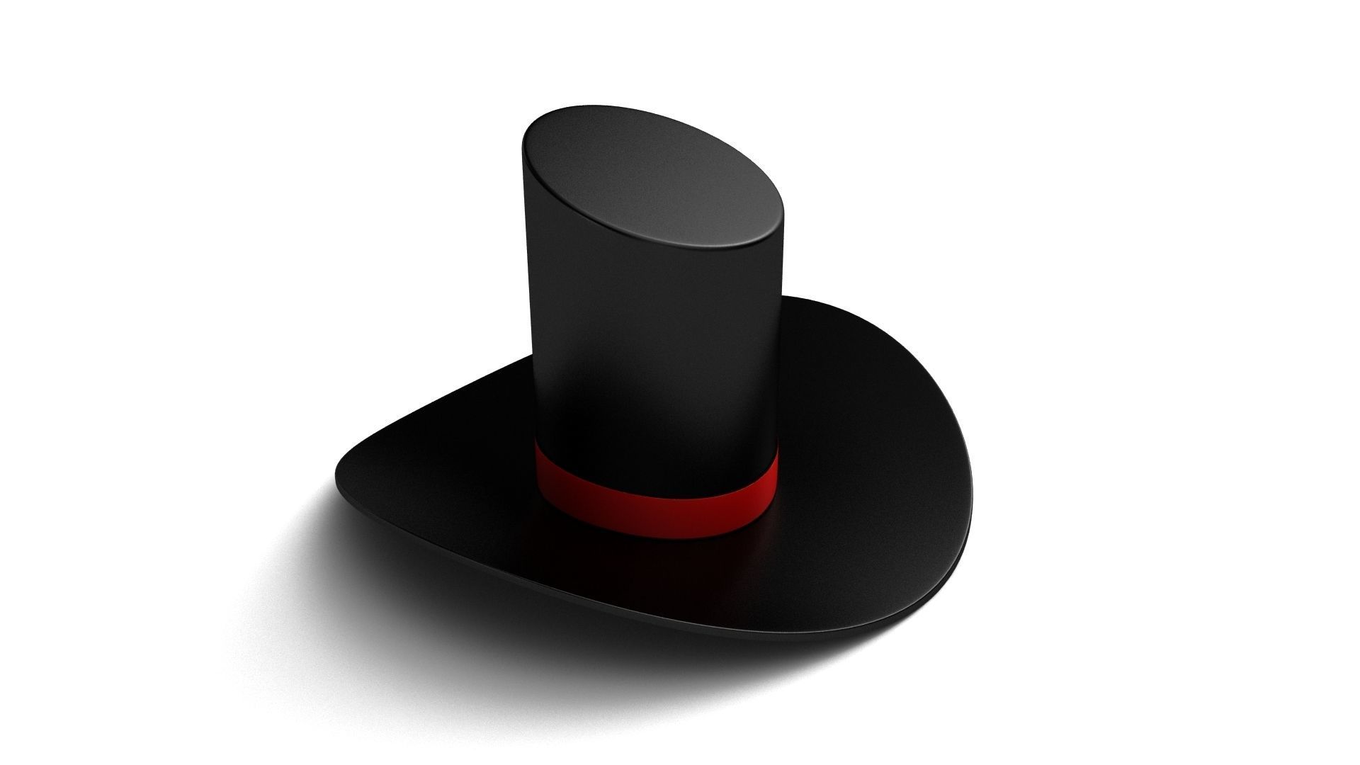 magician hat 3D model_5