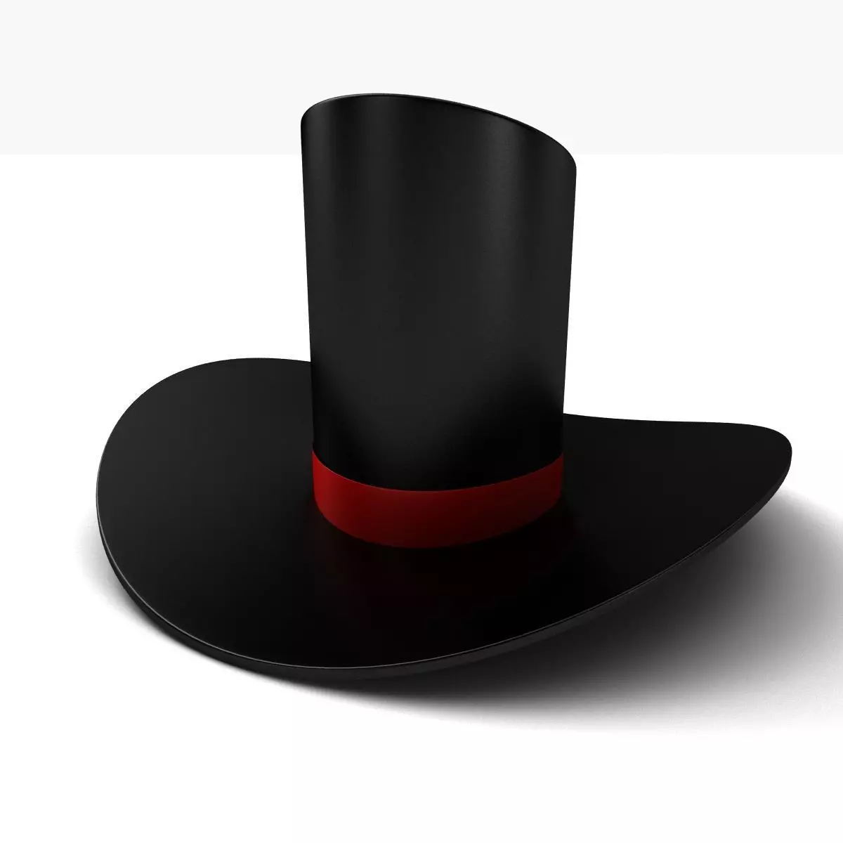 magician hat 3D model_0