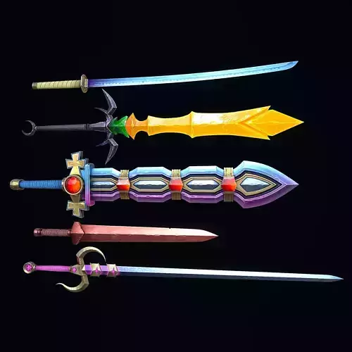 Collection of Terraria swords 