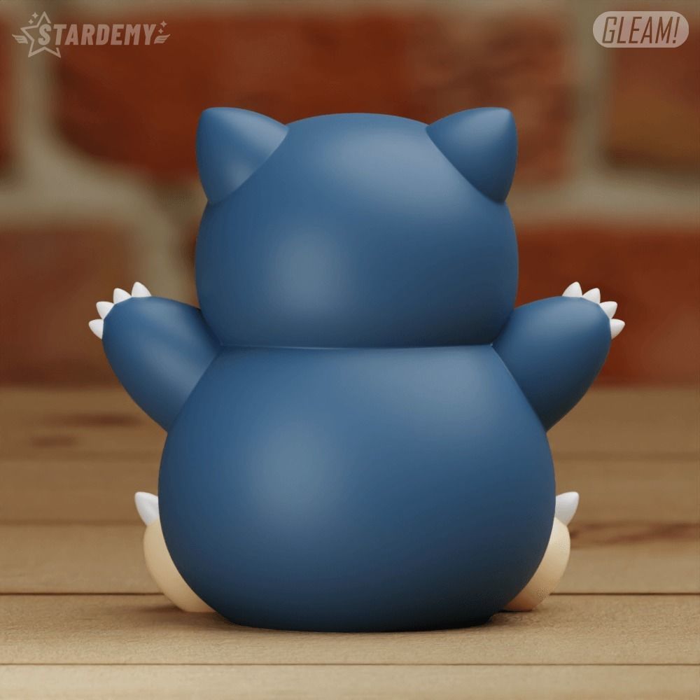 Snorlax Chibi Cute 2 models Pokemon Sleep 3D print model_9