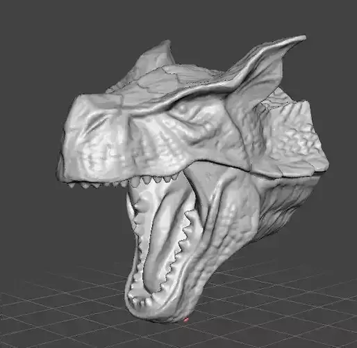 MH TIGREX HEAD PVC PLASTIC FIGURE TOY MODEL DRAGON MONSTER