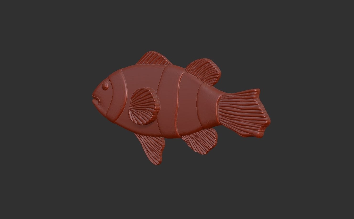 nemo cnc 3d  base relife model for printing 3D print model_7