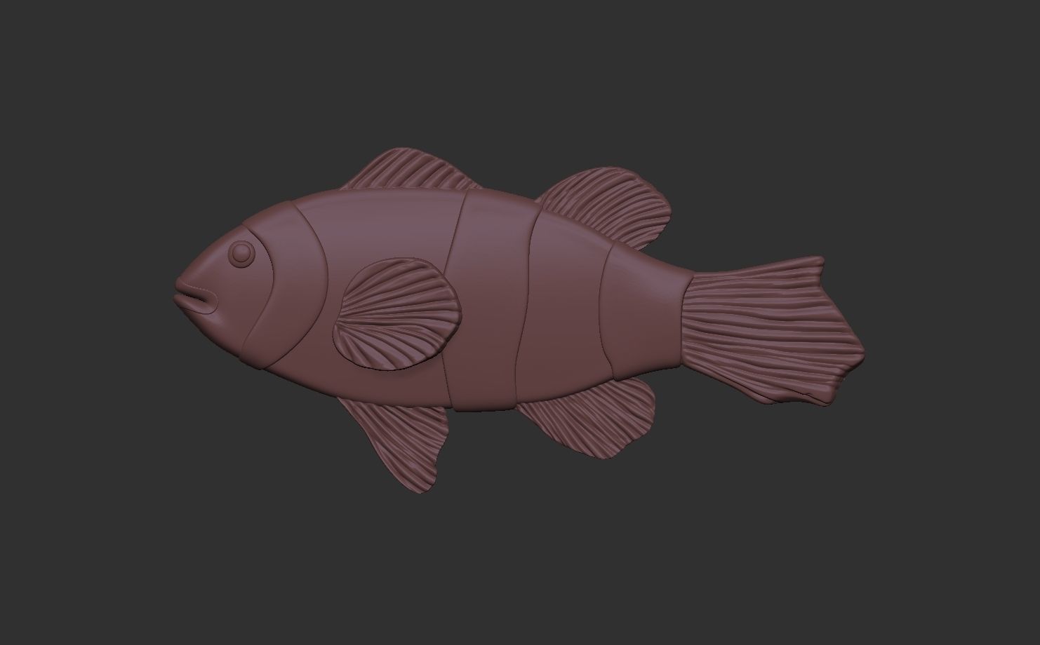 nemo cnc 3d  base relife model for printing 3D print model_9