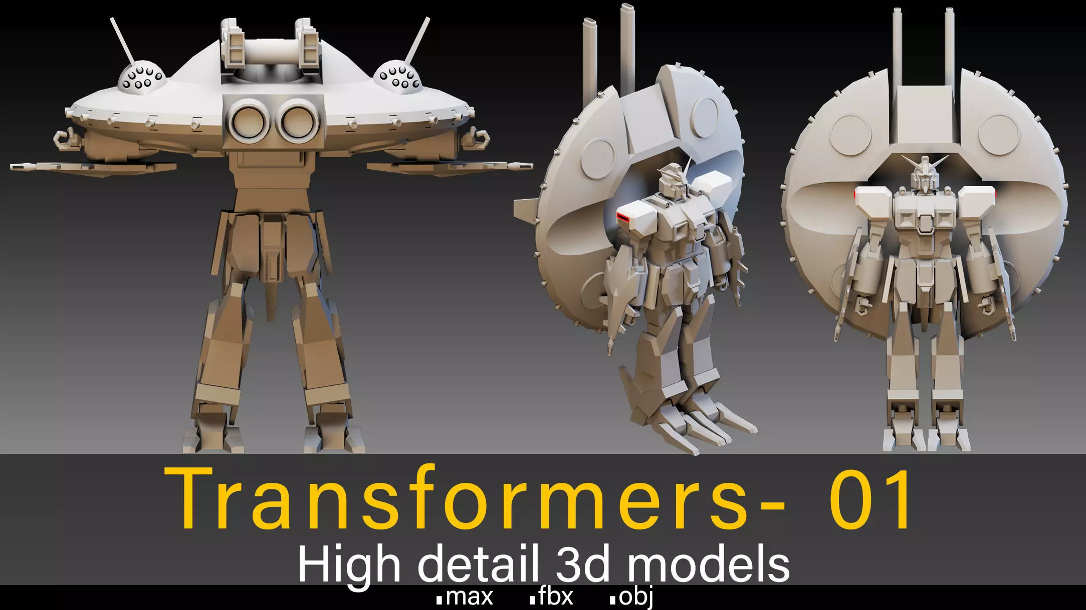 Transformers- 01- High detail 3d models 3D model_0