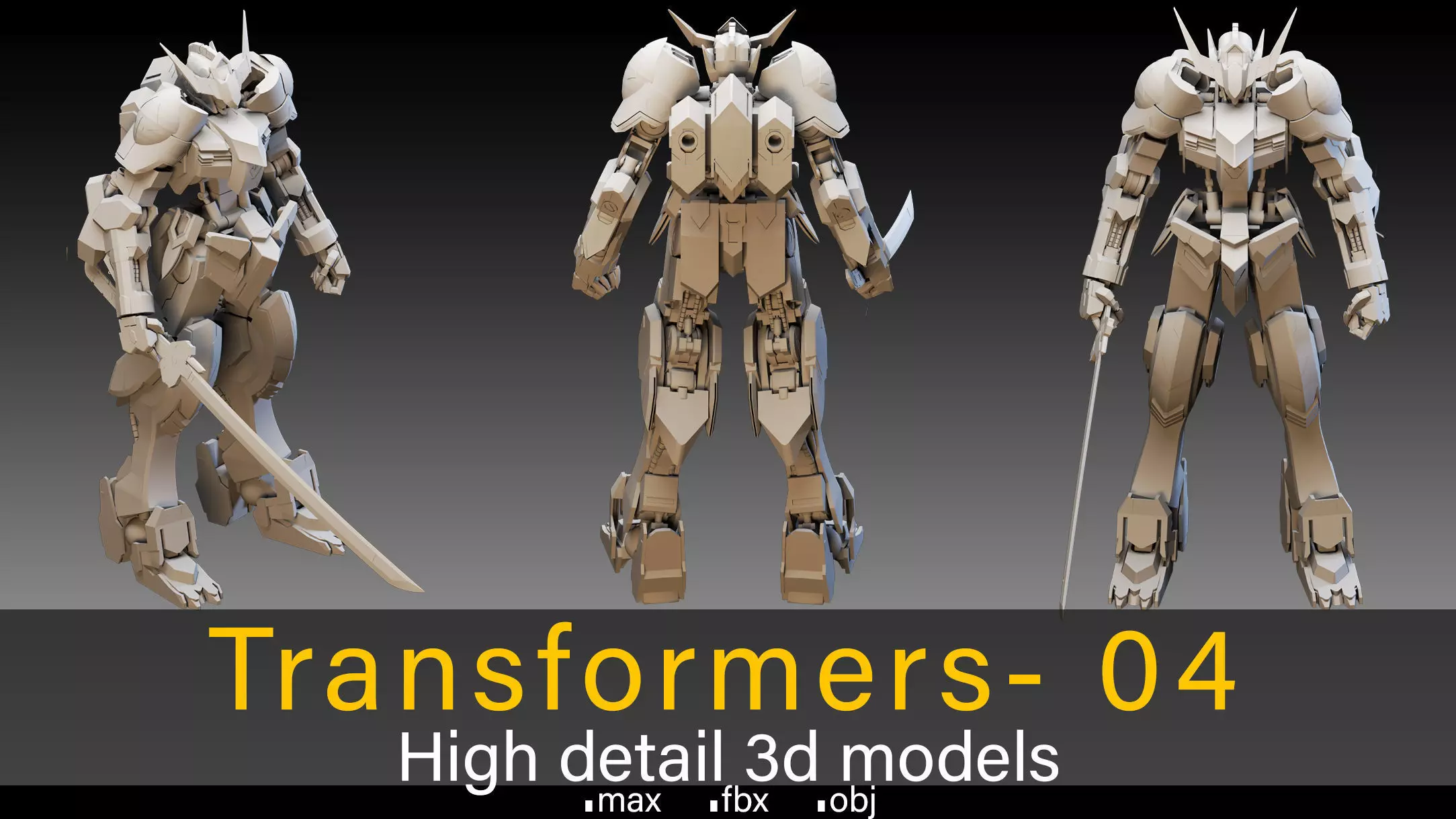 Transformers- 04- High detail 3d models 3D model_0