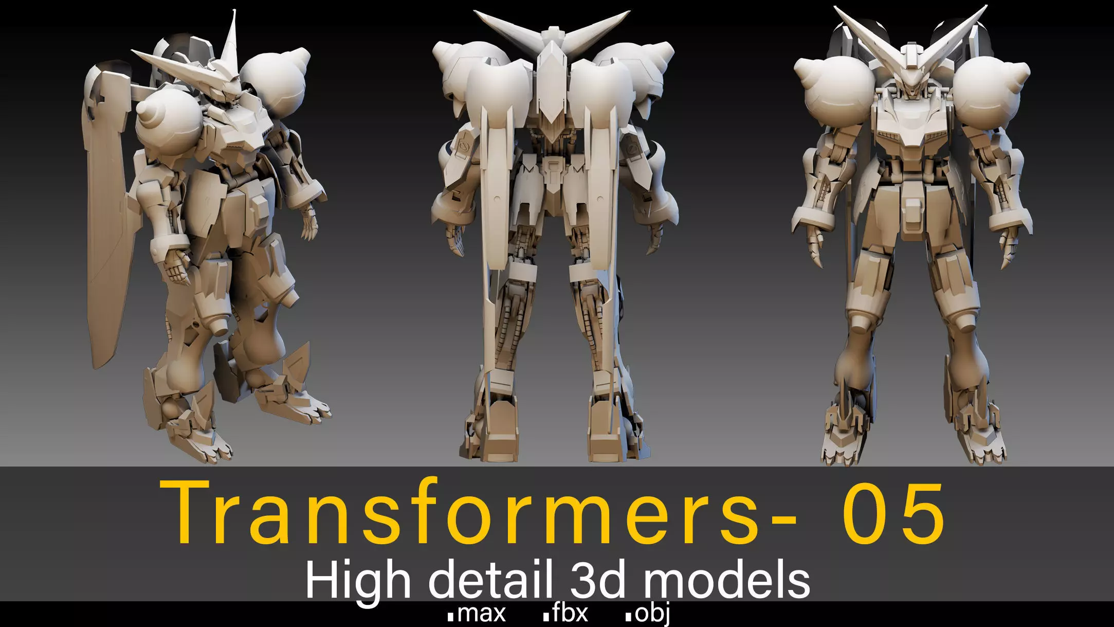 Transformers- 05- High detail 3d models 3D model_0