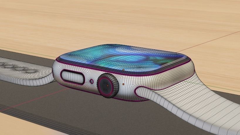 Apple Watch Series 8 3D model_11