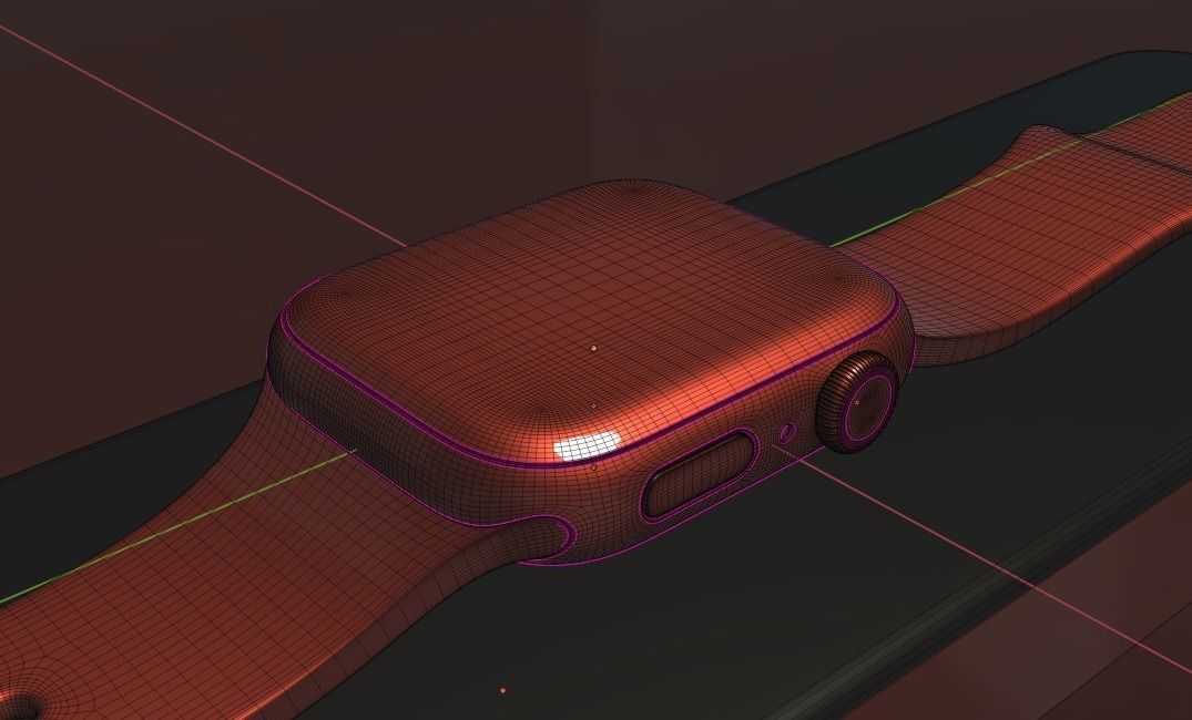 Apple Watch Series 8 3D model_7