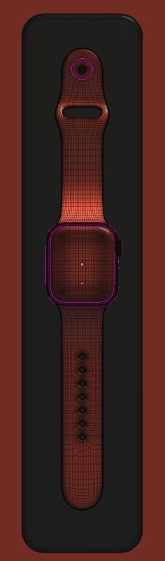 Apple Watch Series 8 3D model_9