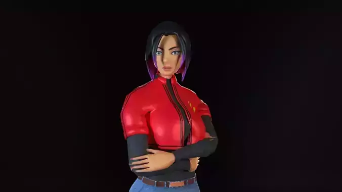 Black Mamba Woman Model