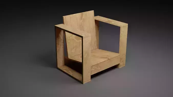 plywood chair