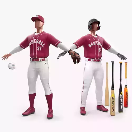 Baseball Player Outfit uniform 