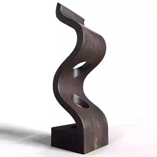 Holder for flask and pencils Low-Poly model