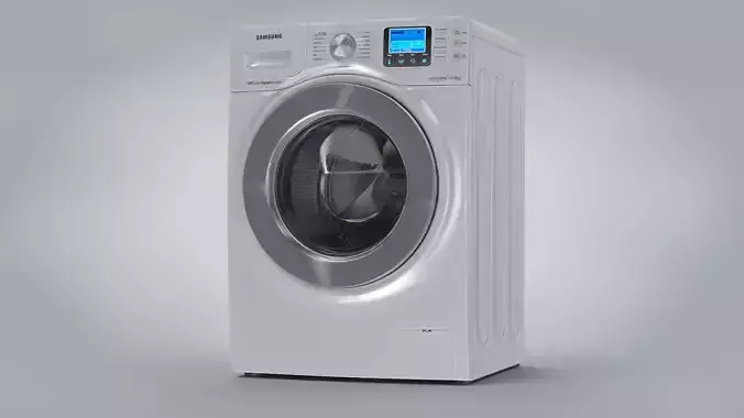 Ecobubble Washing Machine Samsung 3D model