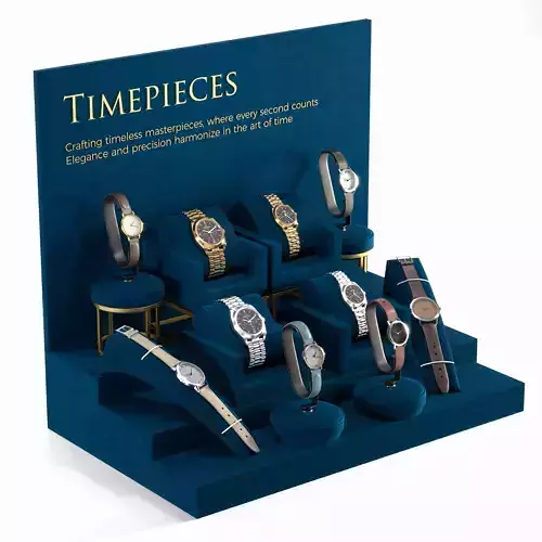 Luxury-Watch-Display-3d model 3D model