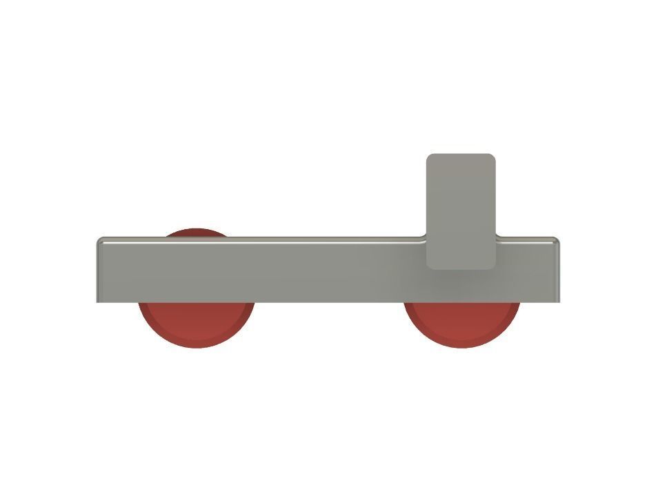 Model Railway Curved Platform Coping Stone Laying Tool 3D print model_3