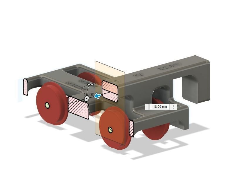 Model Railway Curved Platform Coping Stone Laying Tool 3D print model_9