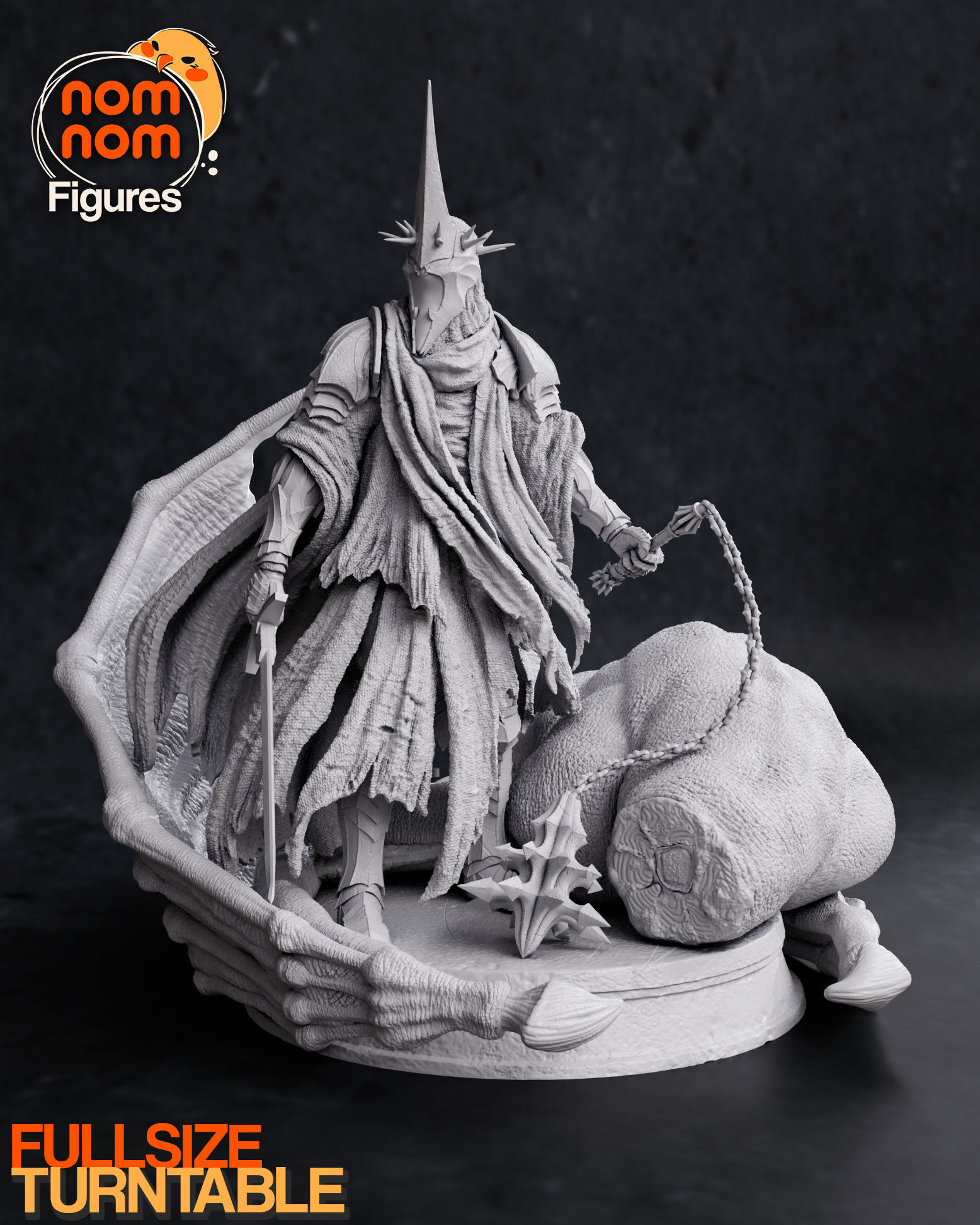 Witch king of Angmar - Lord of the Rings 3D print model_6
