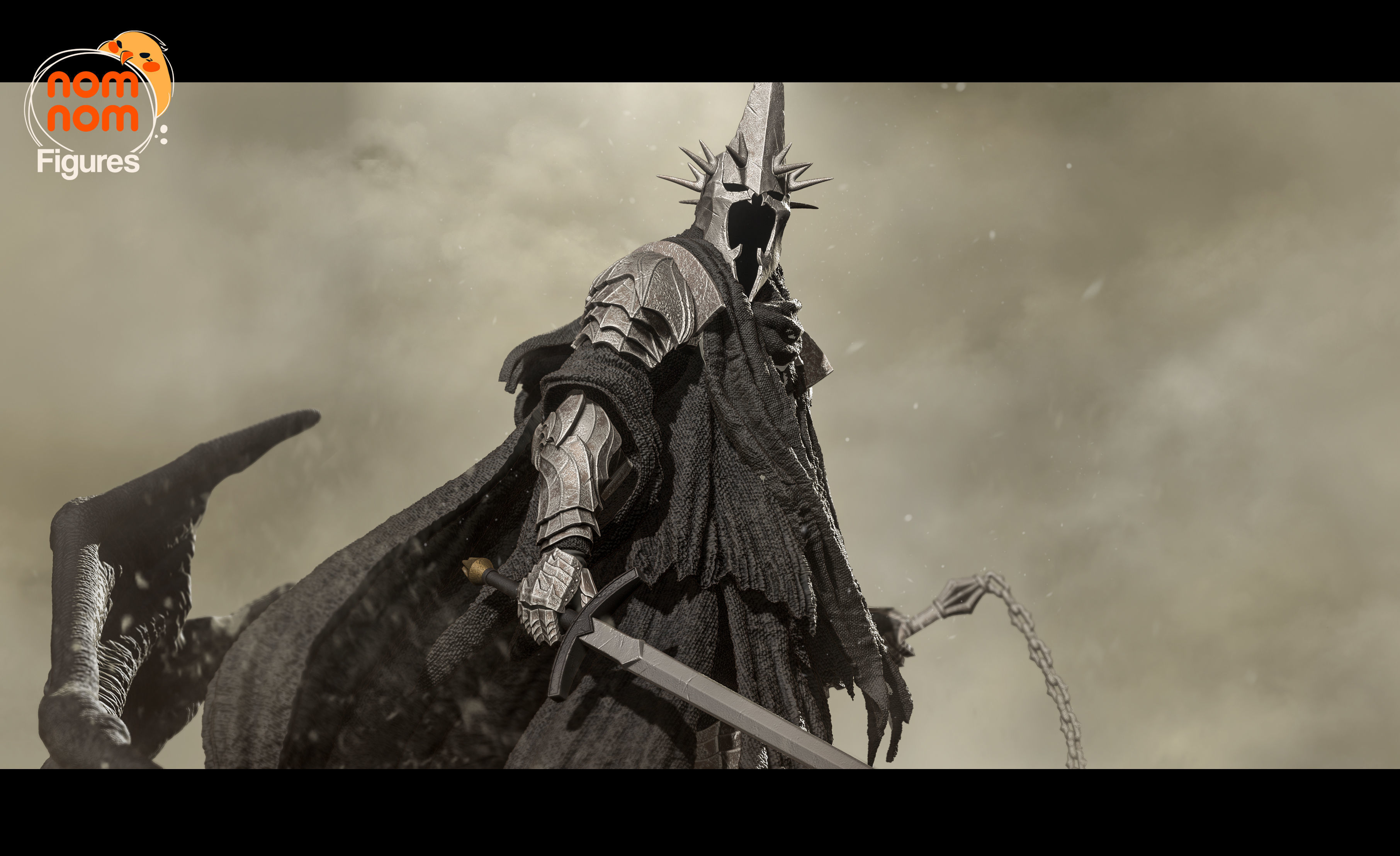 Witch king of Angmar - Lord of the Rings 3D print model_1