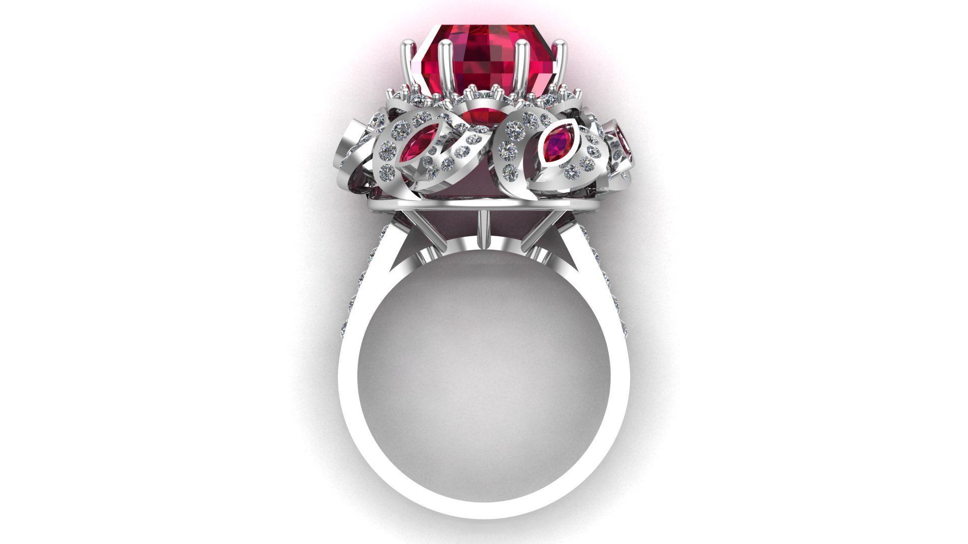 Special Ring A17 3D print model_7