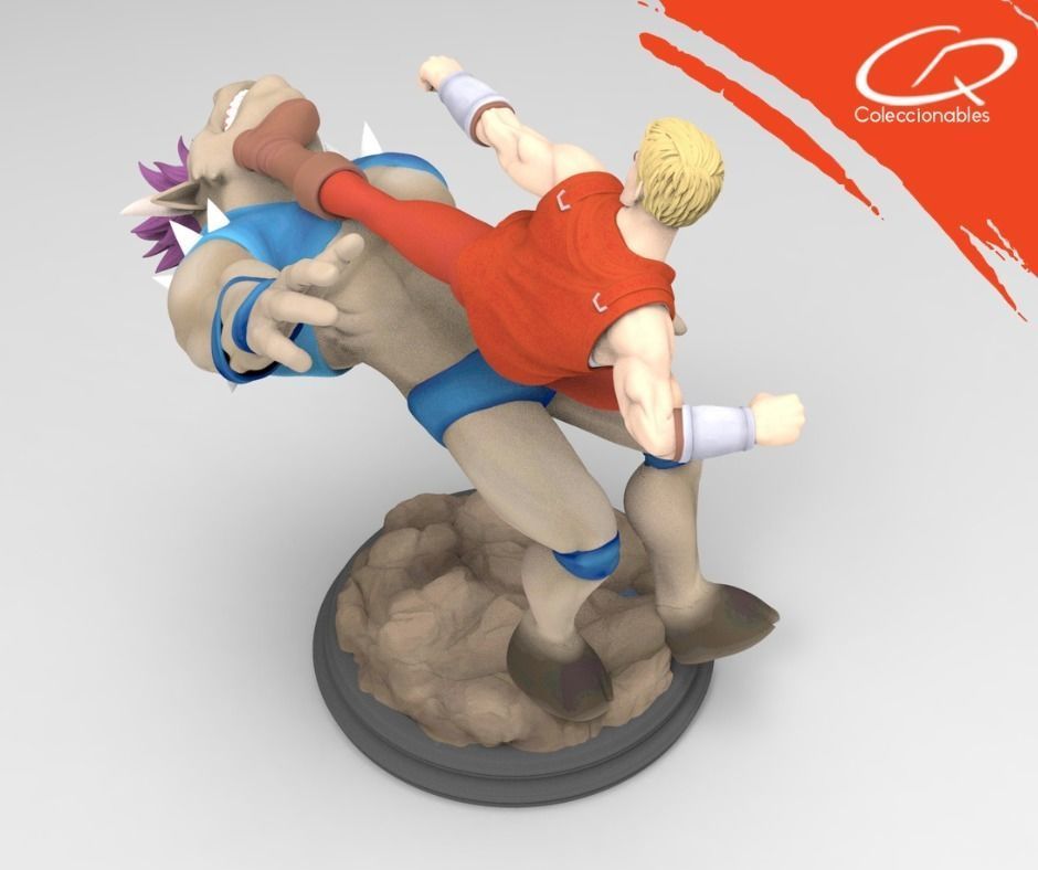 Double Dragon Diorama - Videogames Special 3D print model_12