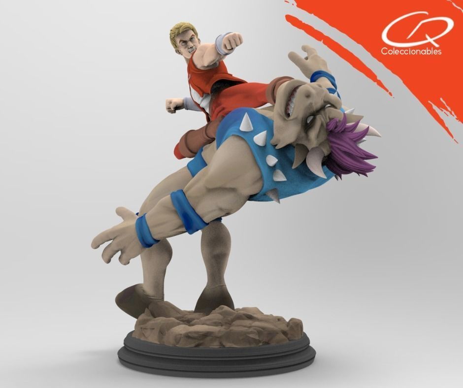 Double Dragon Diorama - Videogames Special 3D print model_6