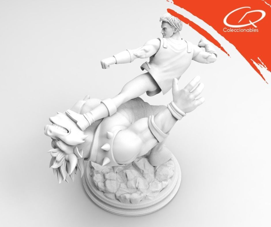 Double Dragon Diorama - Videogames Special 3D print model_15