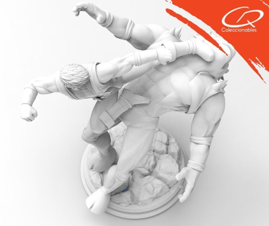 Double Dragon Diorama - Videogames Special 3D print model_9