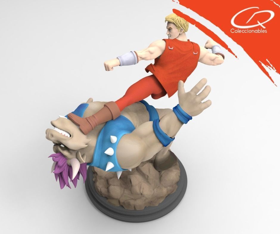 Double Dragon Diorama - Videogames Special 3D print model_14