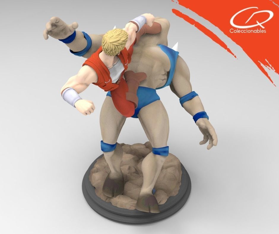 Double Dragon Diorama - Videogames Special 3D print model_10