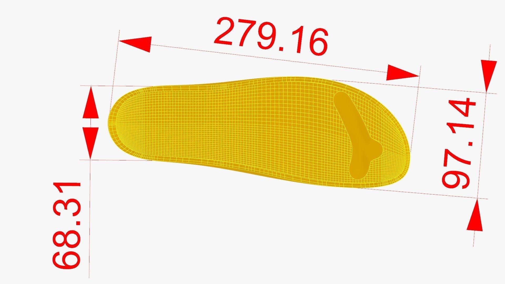 Male Shoe Last Good for Birkenstock style 3D print model_5