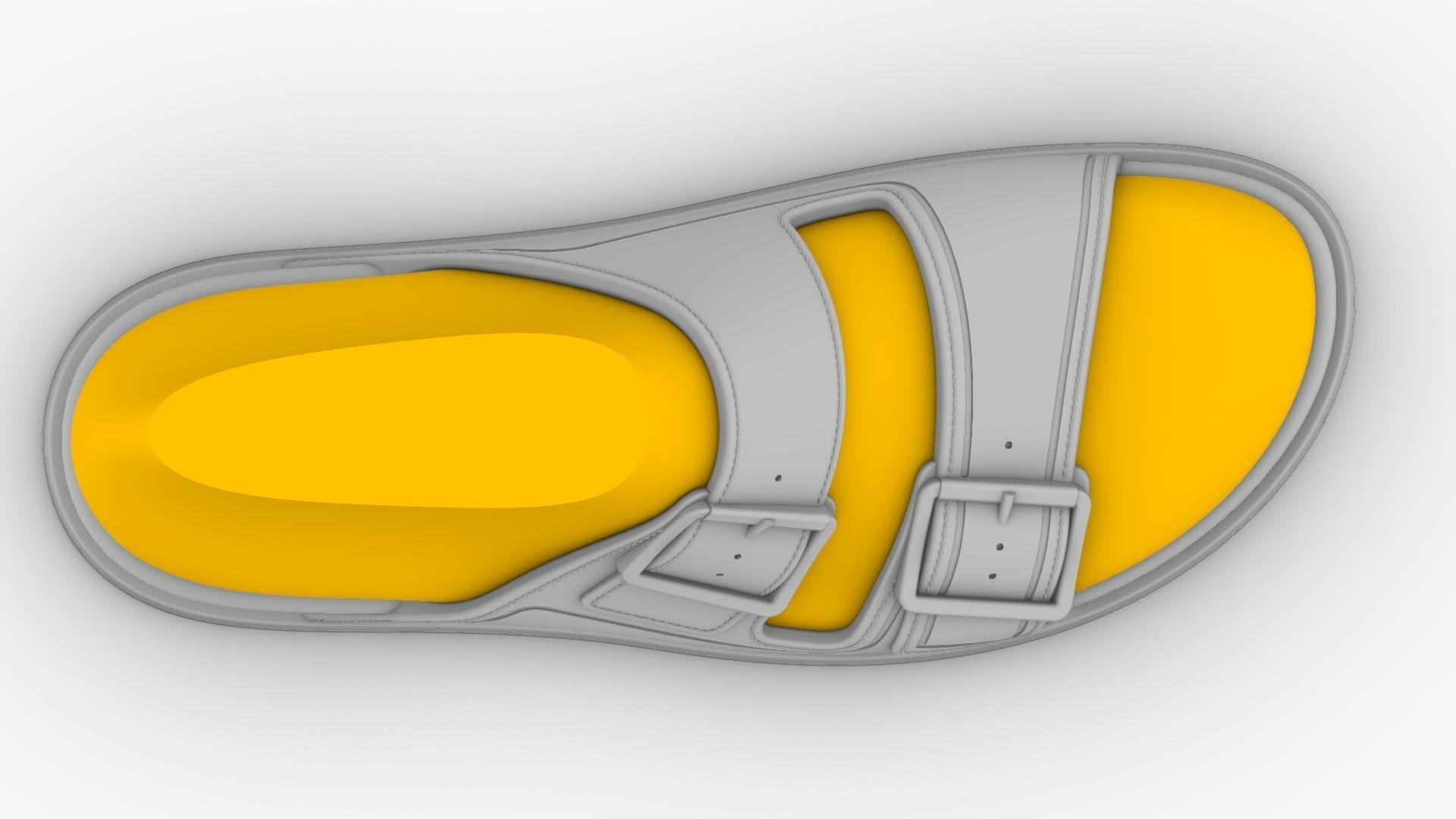 Male Shoe Last Good for Birkenstock style 3D print model_3