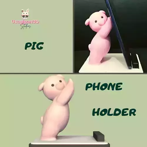 Pig Phone Holder