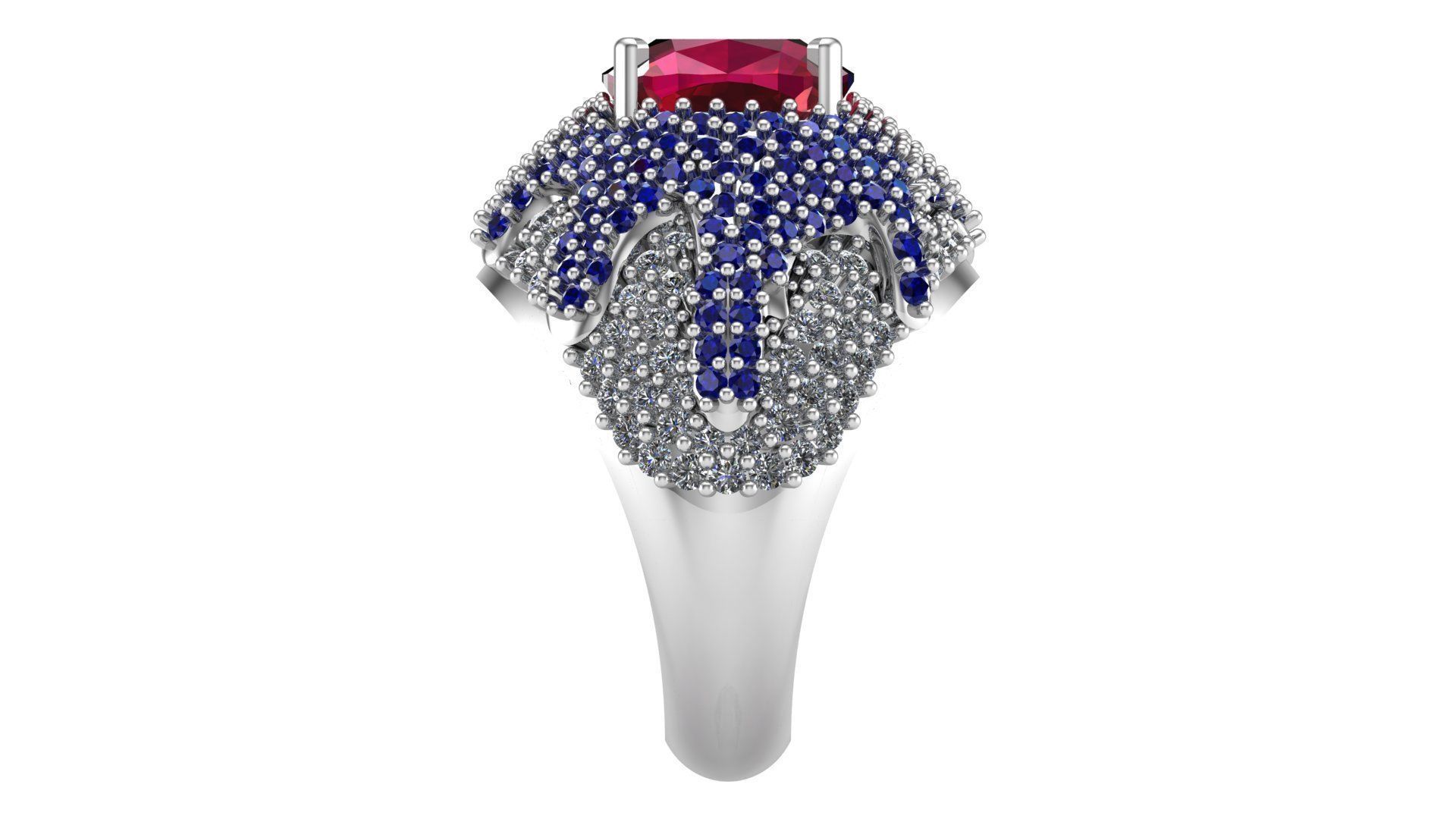 Special Ring A18 3D print model_7