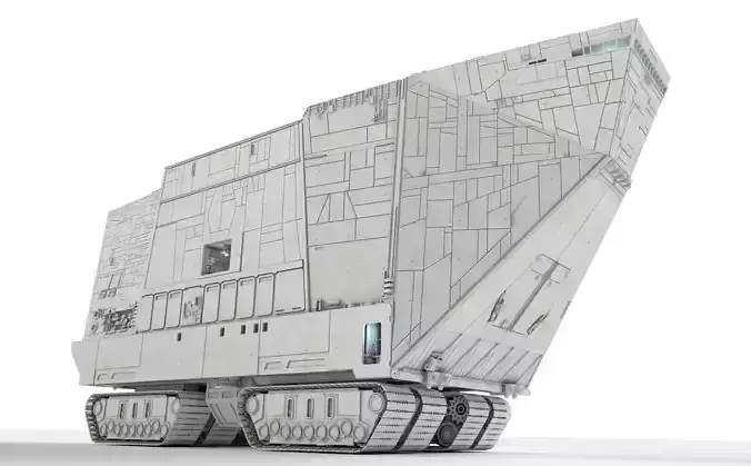Star Wars A New Hope Sandcrawler 3D print model