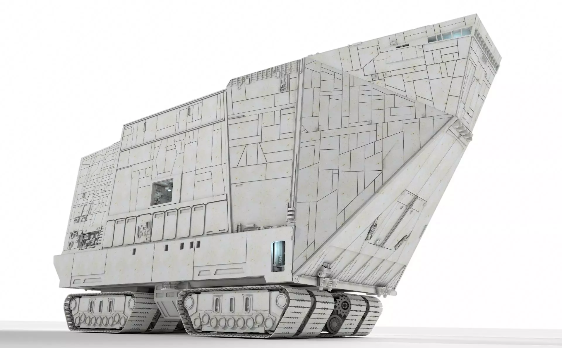 Star Wars A New Hope Sandcrawler 3D print model_0