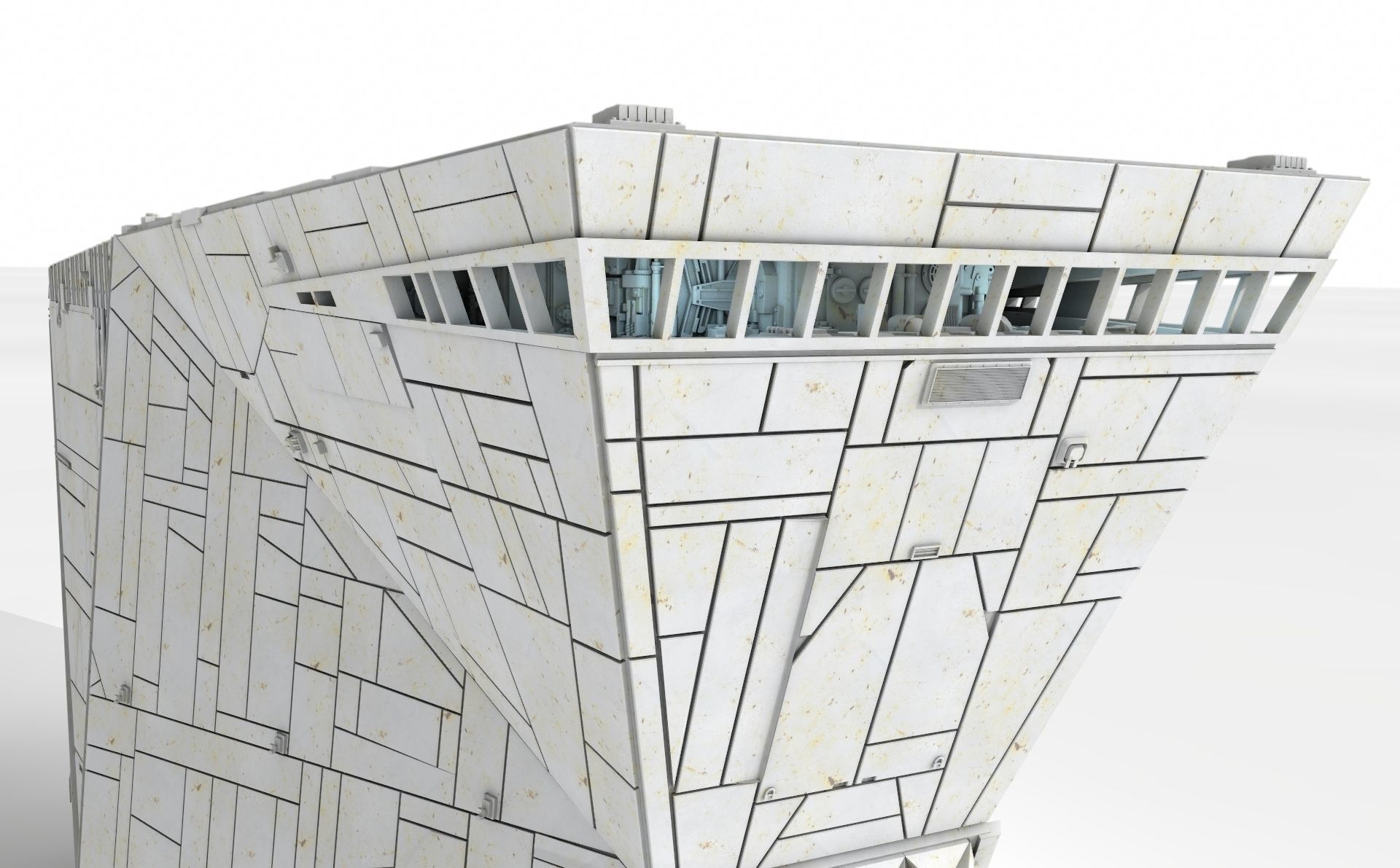 Star Wars A New Hope Sandcrawler 3D print model_8