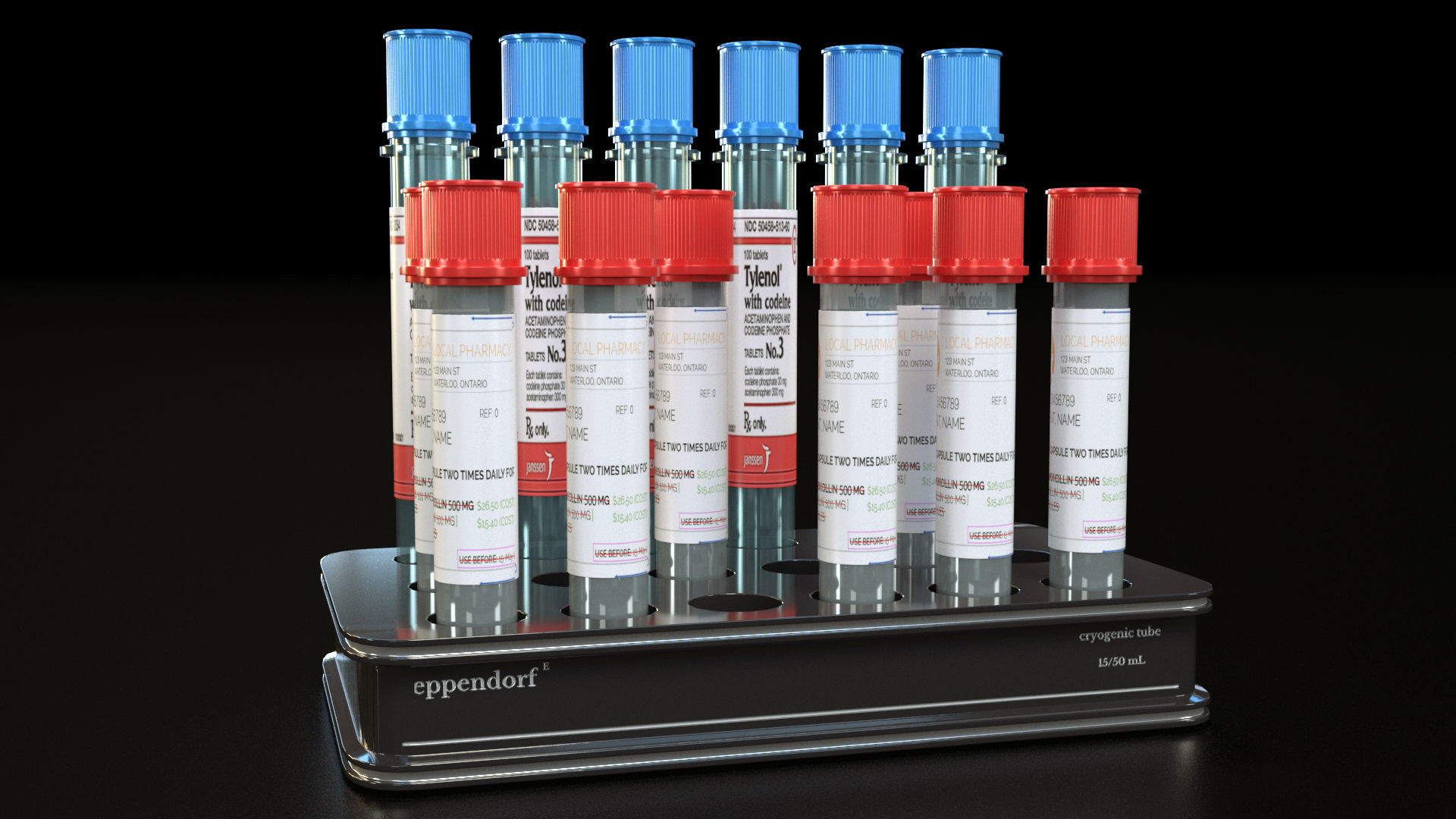 laboratory tools pack 2 3D model_16