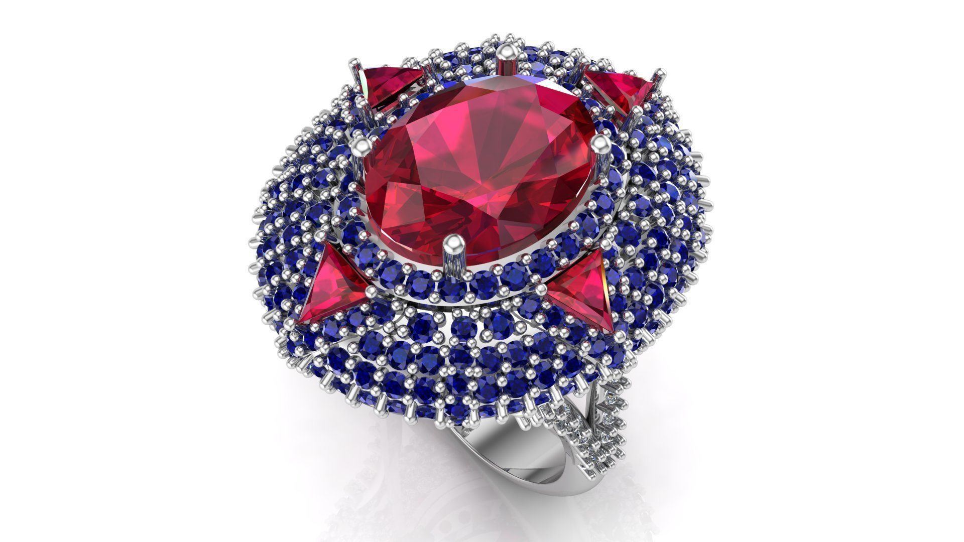 Special Ring A19 3D print model_9