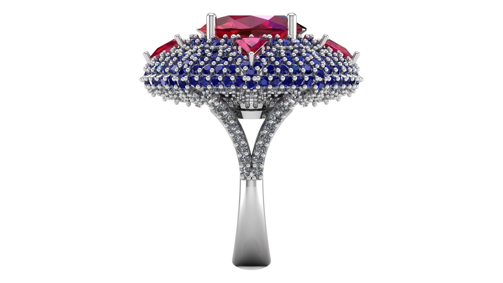 Special Ring A19 3D print model_8