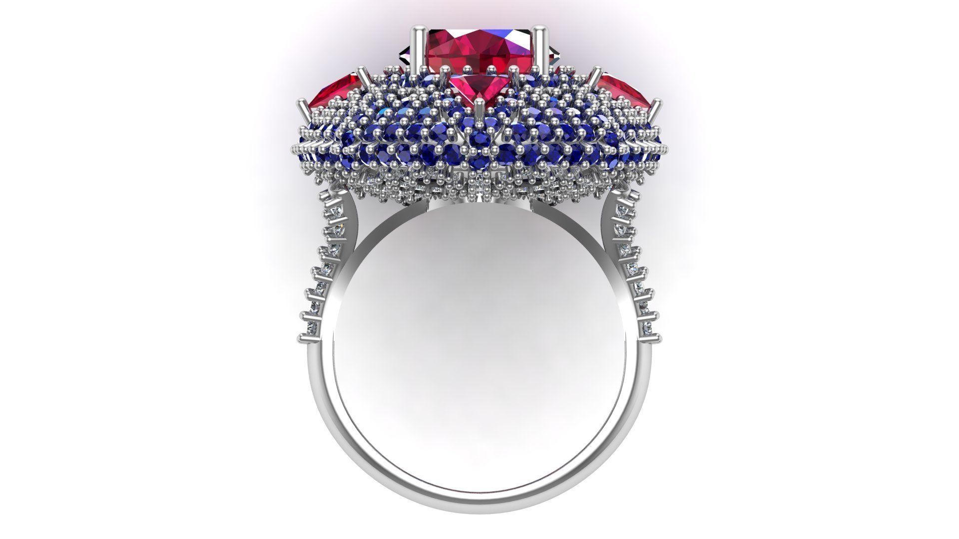 Special Ring A19 3D print model_6