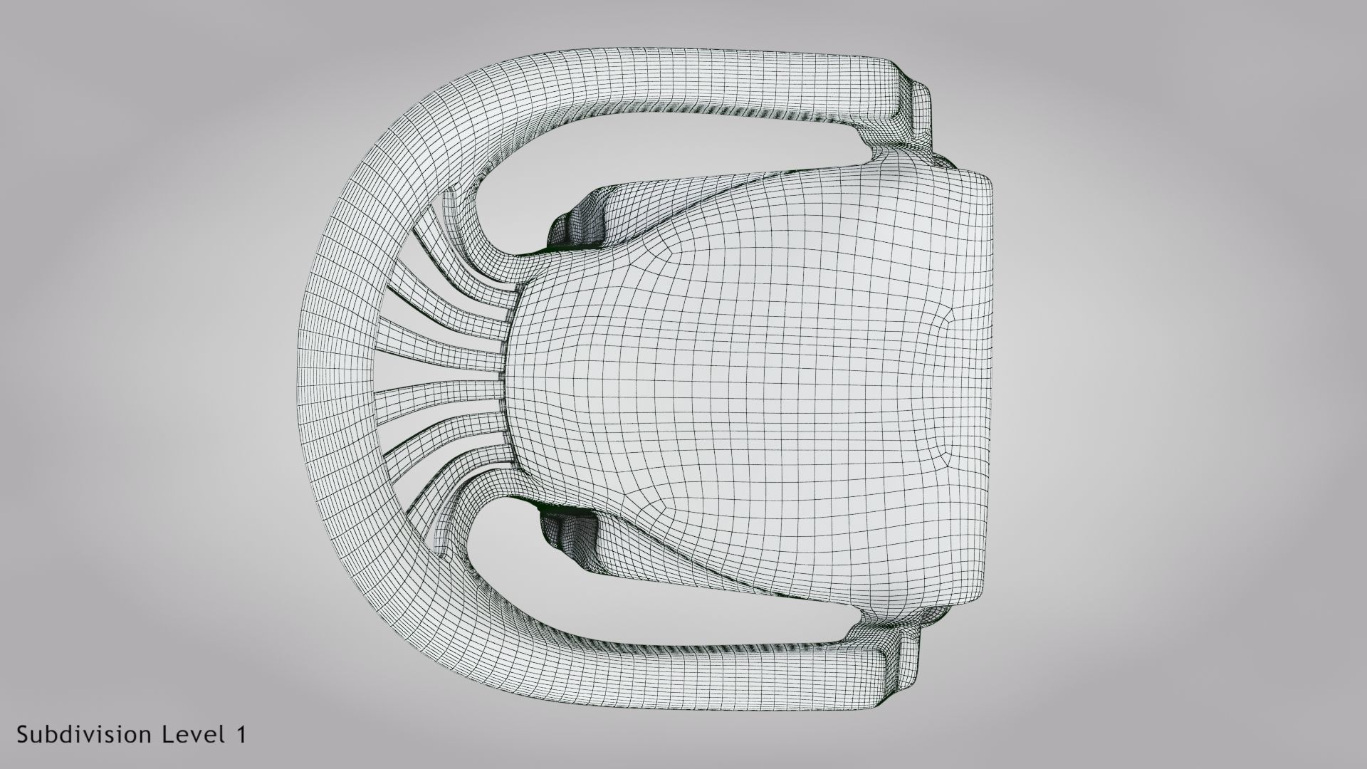 Plastic Chair  3D model_22